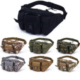 Tactical Waist Pack Outdoor Bag Pouch for Camping Hiking - Camouflage