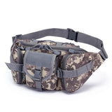 Tactical Waist Pack Outdoor Bag Pouch for Camping Hiking - Camouflage