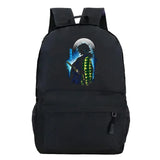Uzui Dark Shadow Men Backpack Anime School Bag Girls Harajuku Book Bag