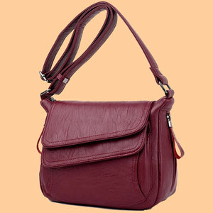 Soft Leather Purses And Handbags Women Bags Women Shoulder Crossbody Bags For Wo