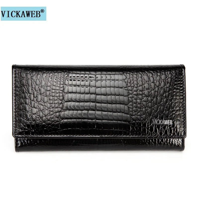 Short Women Leather Wallet Female with Ziper