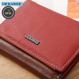 Women Small Rfid Wallet Ladies Mini Leather Purses Female Short Wallets