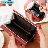 Colorful Leather Female Purse Womens Wallets Ladies Money Purses