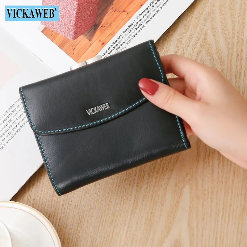 Colorful Leather Female Purse Womens Wallets Ladies Money Purses