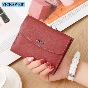 Colorful Leather Female Purse Womens Wallets Ladies Money Purses