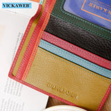Colorful Leather Female Purse Womens Wallets Ladies Money Purses