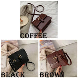 French Vintage Texture Shoulder Bag Classic Joker Lady Bag