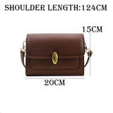 Women's PU Leather Crossbody Bag with Handle