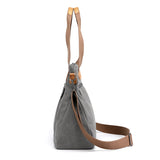 Women's Canvas Crossbody Bag Top-Handle Totes