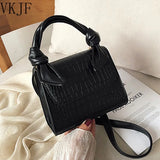 Stone Grain Casual Vintage Women Shoulder Bag Korea Style Texture