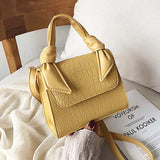 Stone Grain Casual Vintage Women Shoulder Bag Korea Style Texture