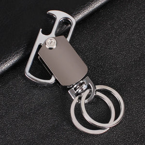 VM KISS Alloy Key Holder Metallic Keychain Organizer