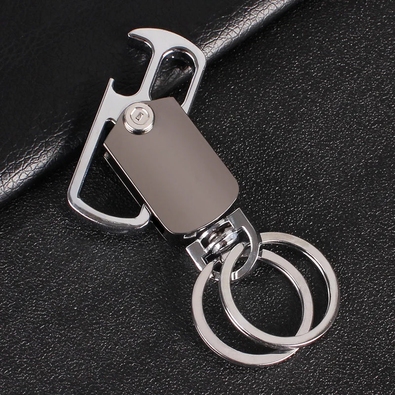 VM KISS Alloy Key Holder Metallic Keychain Organizer