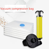 Transparent Vacuum Bag for Clothes Closet Storage Quilt Organizer