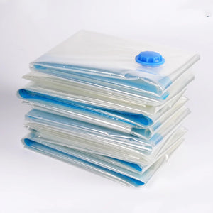 Transparent Vacuum Bag for Clothes Closet Storage Quilt Organizer