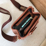 Wild Atmospheric Shoulder Bucket Bag Broadband Net Red Messenger Small Bag