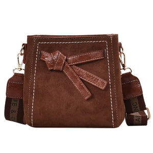 Wild Atmospheric Shoulder Bucket Bag Broadband Net Red Messenger Small Bag