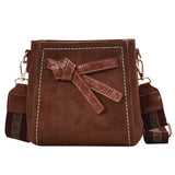 Wild Atmospheric Shoulder Bucket Bag Broadband Net Red Messenger Small Bag