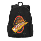 Vancouver Hockey - Retro Canucks Backpacks Men's Backpacks Bags For Women