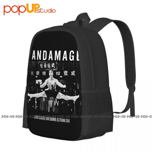 Van Damage Bloodsport Van Damme Backpack Large Capacity Gym Foldable 3D Printing