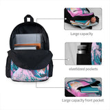 Vaporwave Great Wave Off 1 Backpacks Men's Women's Youth Bags