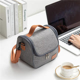 Portable Insulation Bag Aluminum Foil Thickened Retain Freshness Lunchbox Bags