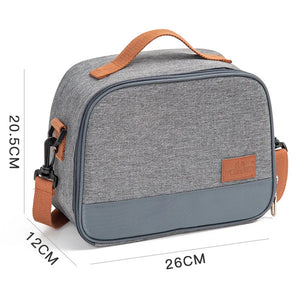 Portable Insulation Bag Aluminum Foil Thickened Retain Freshness Lunchbox Bags