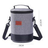 Portable Insulation Bag Aluminum Foil Thickened Retain Freshness Lunchbox Bags