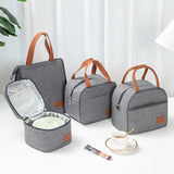 Portable Insulation Bag Aluminum Foil Thickened Retain Freshness Lunchbox Bags