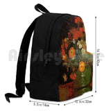 Vintage Floral Oil Painting Vase with Zinnias by Van Gogh