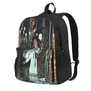 Vasilisa Men's Backpack with Zip Pockets