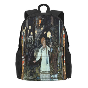 Vasilisa Men's Backpack with Zip Pockets
