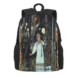Vasilisa Men's Backpack with Zip Pockets