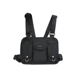 Vebanmix Chest Rig Waist Bag Hip Hop Streetwear Functional Tactical Chest Bag