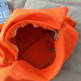 Vegan Canvas Shopping Bag Large Capacity Foldable And Reusable Unisex Bag