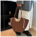 Vegetable Basket Bucket Bag Tote Shoulder Bag Women's Handbag