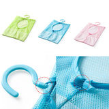 Velishy Hanging Clothespin Bags Multi-purpose Bag For Travel 22x37cm Random