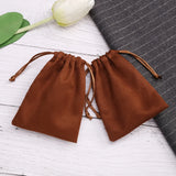 Velvet Jewelry Mini Gift Bags For Rings Necklace Pendant Flannel Drawstring