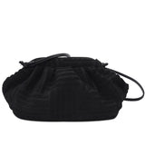 Velvet Stripe Cloud Bag for Women Handbag Shoulder Crossbody Purse