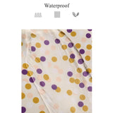 Flower Printing Mini Backpack Waterproof Nylon Women Shoulder Bag