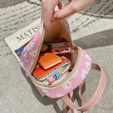 Mini Backpack Crossbody Bag For Teenage Girl Women Shoulder Phone Purse