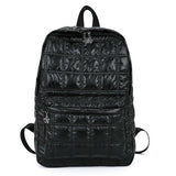 Winter Women Backpack Warm Rucksack Soft Shoulder Bag