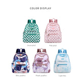 Waterproof Travel Backpack for Women Floral School Bag