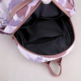Waterproof Travel Backpack for Women Floral School Bag