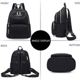 Waterproof Travel Women Backpack in Red