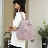 Waterproof Women Backpack Shoulder School Bag Teenage Girls Rucksack