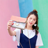 Laser Crossbody Bag Chain Bag Autumn Ring Circle Casual Single Shoulder Bags