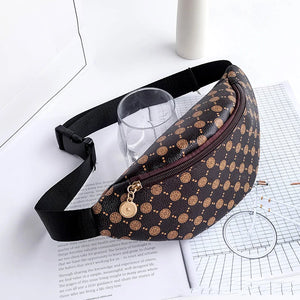 Versatile Print Chest Bag Trade Bag Women's Waist Bag