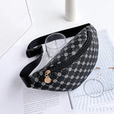 Versatile Print Chest Bag Trade Bag Women's Waist Bag