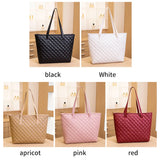 Women Shoulder Bag PU Leather Tote Large Capacity Handbag